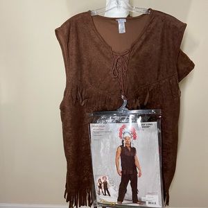 Dreamguy Indian chief costume NWT XXL